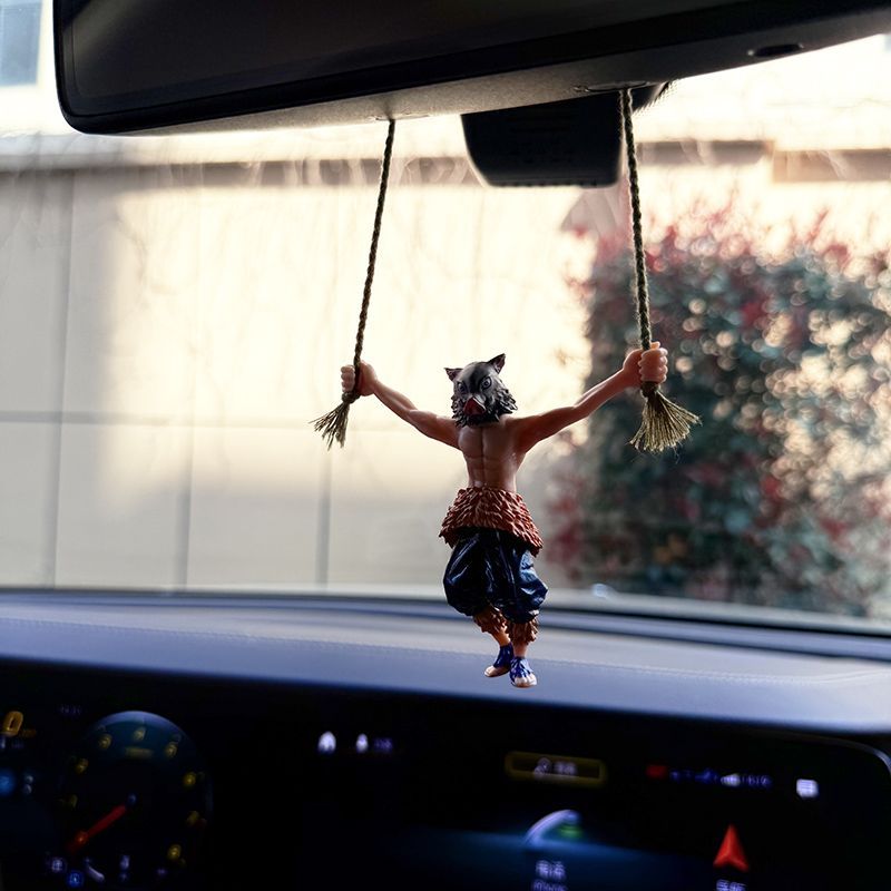Car Accessories Hanging From Mirror - Decorazioni per Interni Auto Anime Demon