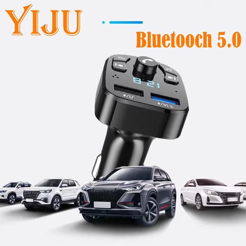 Wireless Car Charger - Trasmettitore Fm Bluetooth 5.0 per auto,