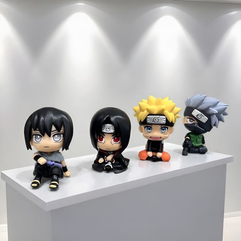 Car Accessories Parts - Figurina Carina di NARUTO, Modellino Kawaii
