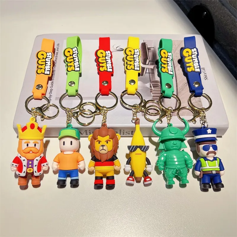 Car Accessories Xmas Gifts - Portachiavi Stumble Guys, Simpatico Personaggio Banana,