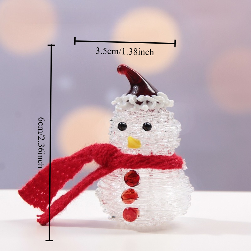 Statuette di pupazzo di neve p - Car Accessories Xmas Gifts recensione e prezzo