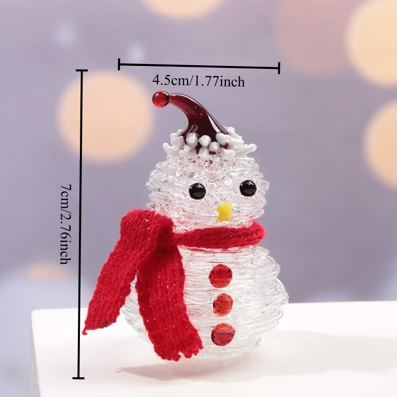 Statuette di pupazzo di neve p - Car Accessories Xmas Gifts recensione e prezzo