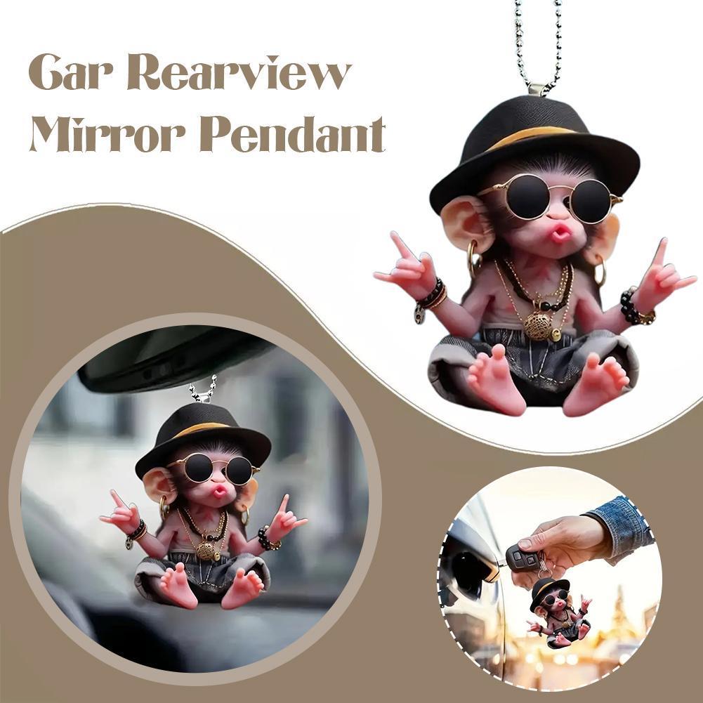 Portachiavi a Forma di Scimmia - Car Accessories Xmas Gifts recensione e prezzo