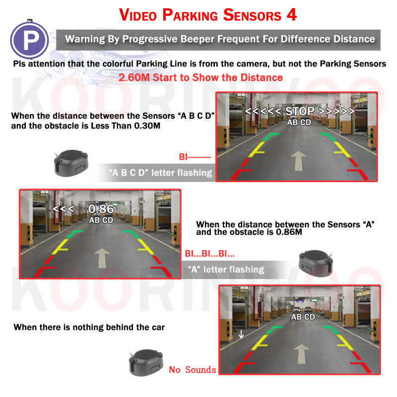 Parktronic Assistance Car 4 Di - Car Accessories Near Me recensione e prezzo