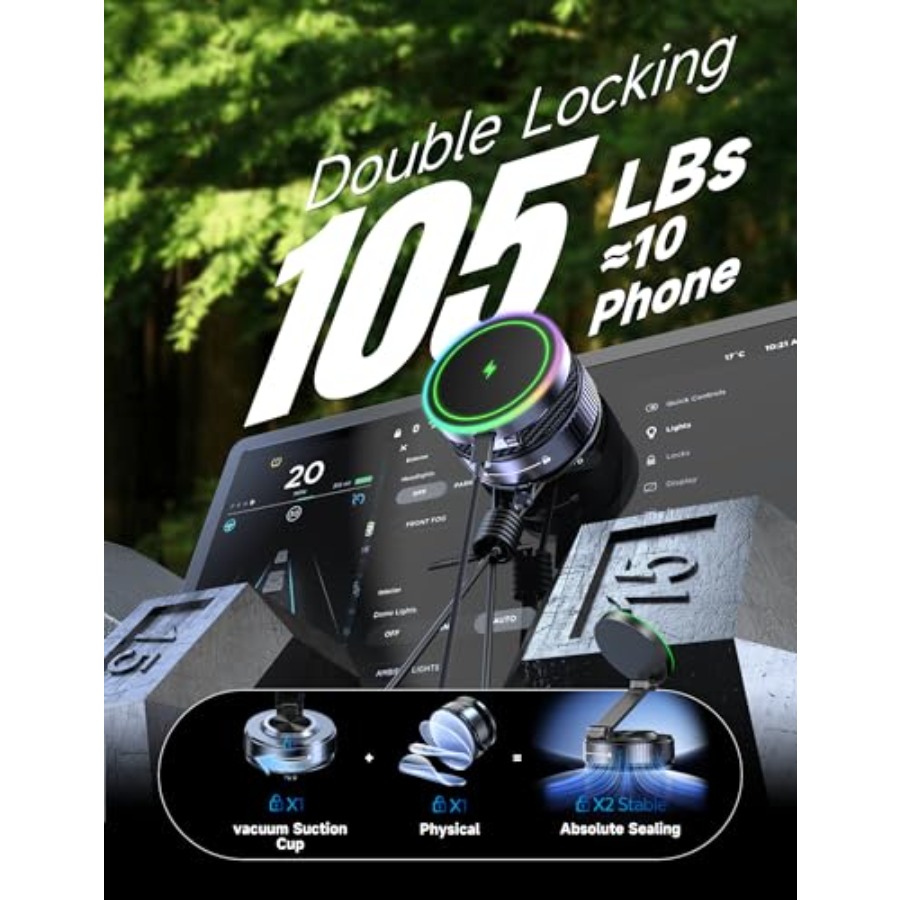 Supporto per Auto con Caricato - Wireless Car Charger recensione e prezzo