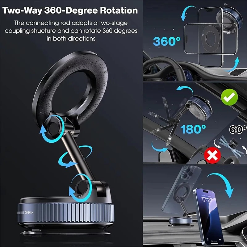 Supporto Magnetico per Telefon - Wireless Car Charger recensione e prezzo