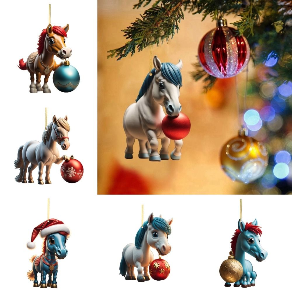 Ciondolo natalizio piatto 2D A - Car Accessories Xmas Gifts recensione e prezzo