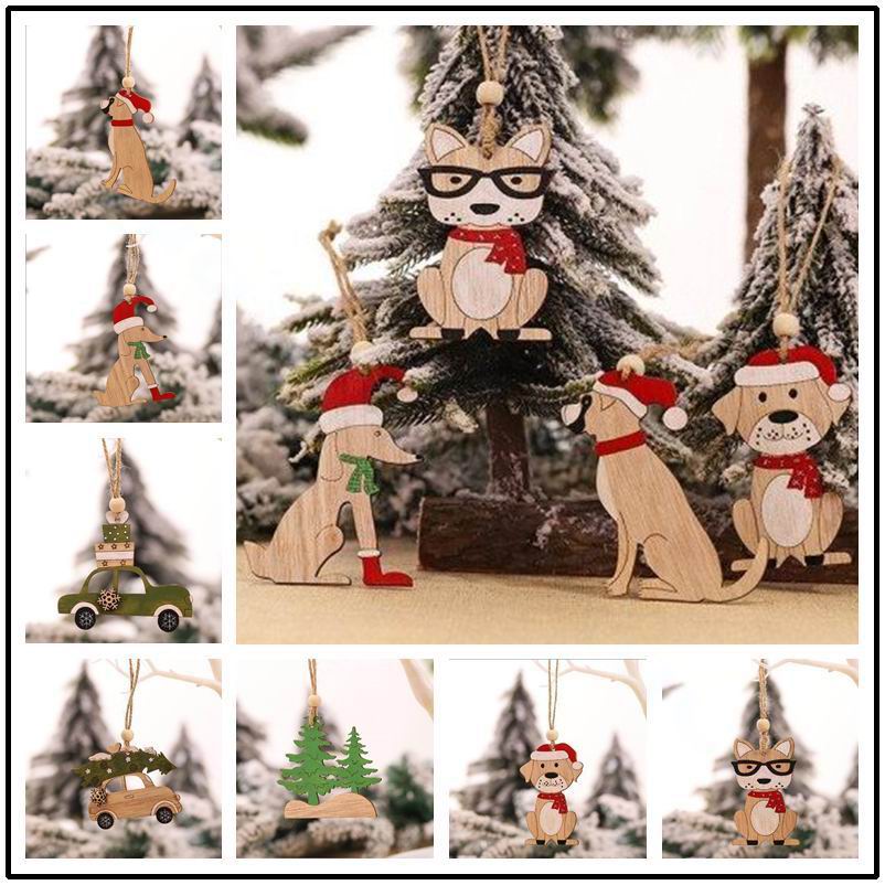 8 pezzi ciondolo natalizio orn - Car Accessories Xmas Gifts recensione e prezzo