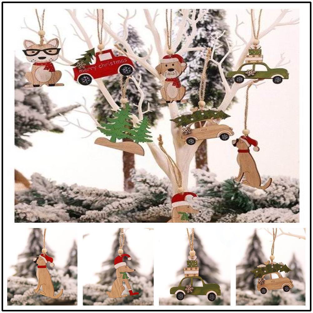 8 pezzi ciondolo natalizio orn - Car Accessories Xmas Gifts recensione e prezzo